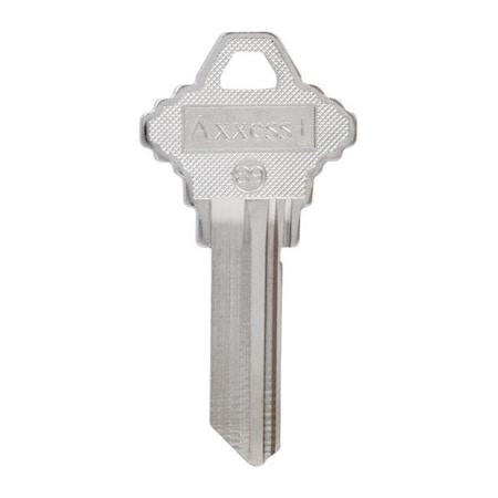 Homecare Products House of Office 89-Single Sided Universal Key Blank; Assorted - Pack of 4 HO153062